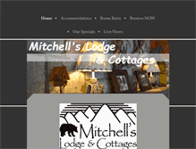 Tablet Screenshot of mitchellslodge.com